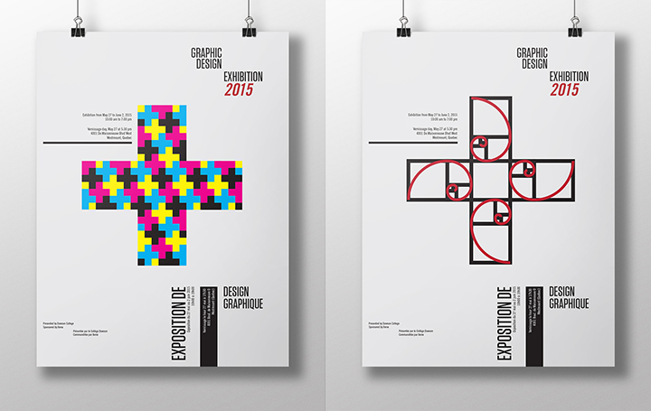 Graphic Design Vernissage Poster
