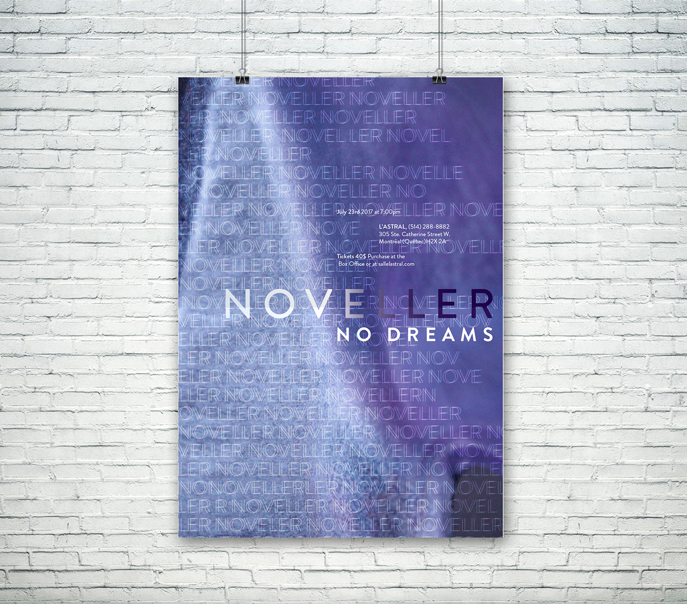 Noveller Poster Mockup